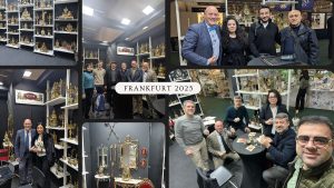 Handcrafted bronze luxury pieces at Ambiente Fair