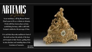 Bronze mantel clocks